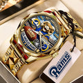 Los Angeles Rams 90th Anniversary Alloy Luxury Quartz Watch - MAITM14512
