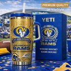 Los Angeles Rams 90th Anniversary YETI Tumbler