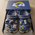 Los Angeles Rams Croc Charms 2025