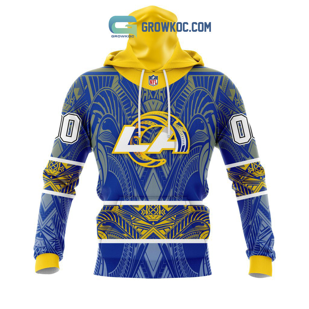 Los Angeles Rams NFL Special Native With Samoa Culture Hoodie T Shirt