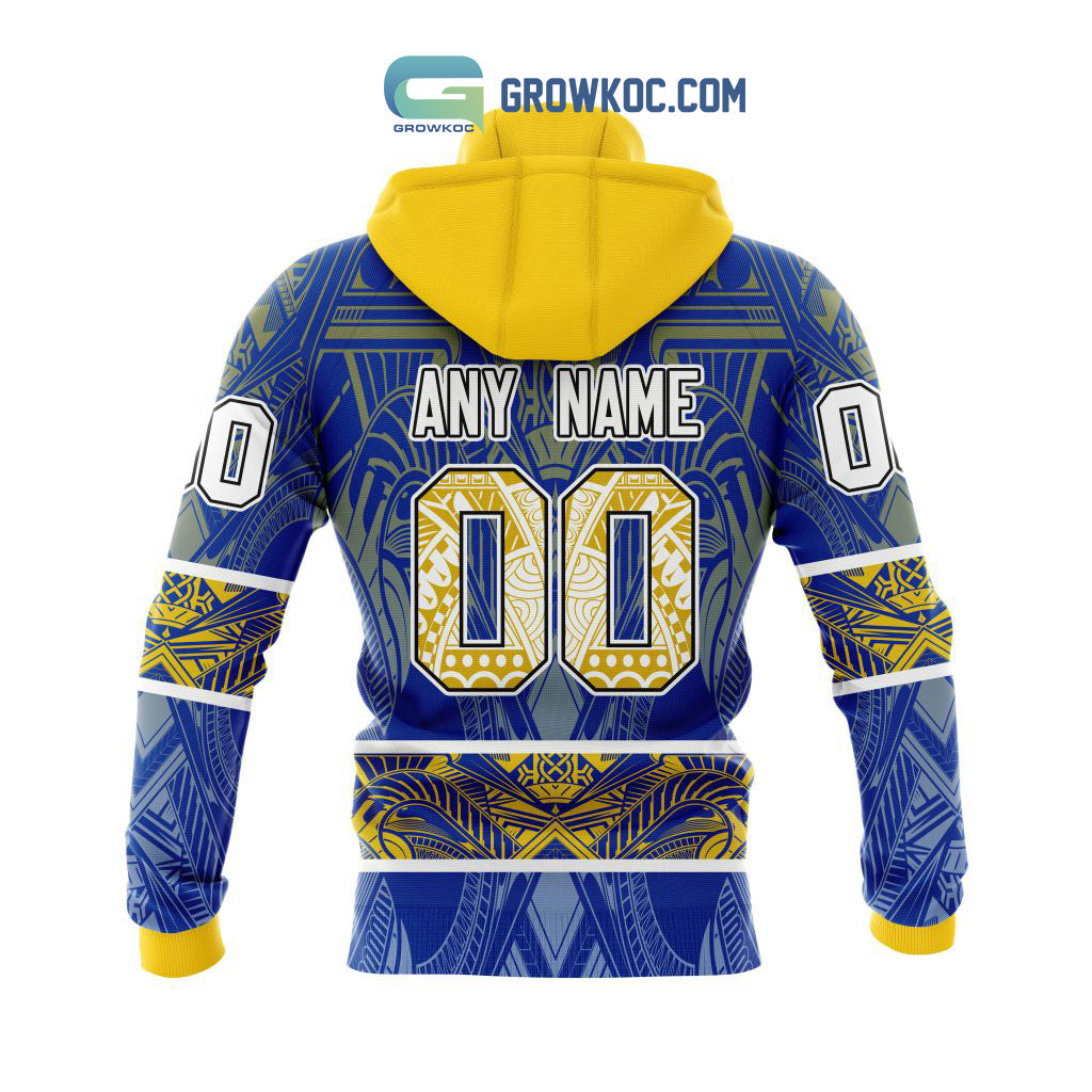 Los Angeles Rams NFL Special Native With Samoa Culture Hoodie T Shirt