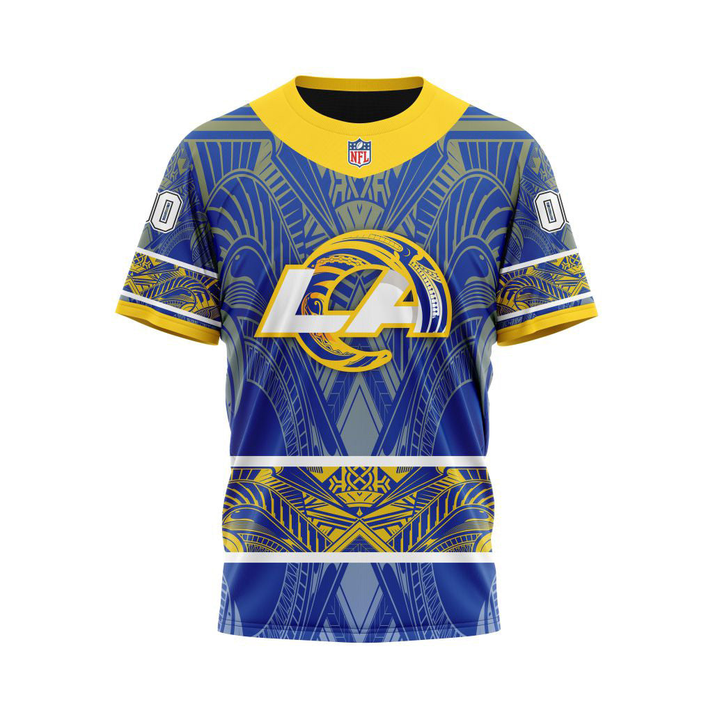 Los Angeles Rams NFL Special Native With Samoa Culture Hoodie T Shirt