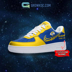 Los Angeles Rams Personalized Air Force 1 Sneaker Shoes