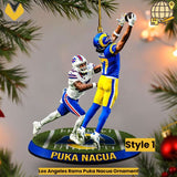 Los Angeles Rams Puka Nacua Ornament