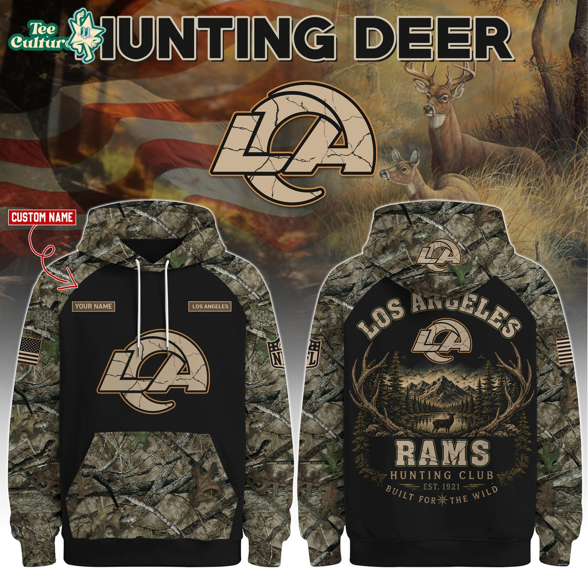 Los Angeles Rams Special Hunting Season 2026 Limited Edition Hoodie