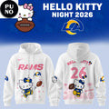 Los Angeles Rams x Hello Kitty Night 2026 Hoodie T-Shirt