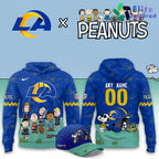 Los Angeles Rams x Peanuts Night 2026 Custom Limited Hoodie