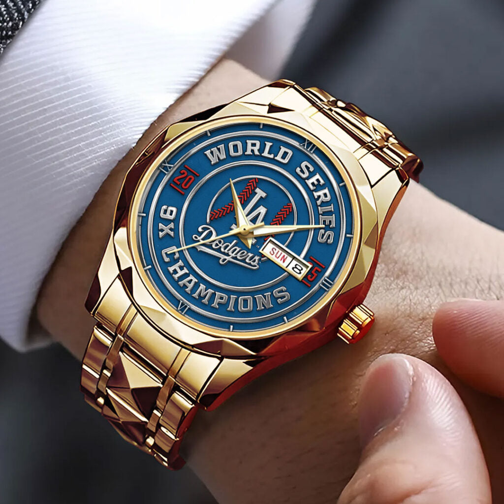 Los Angeles Dodgers Alloy Luxury Quartz Watch - TMTHU1902