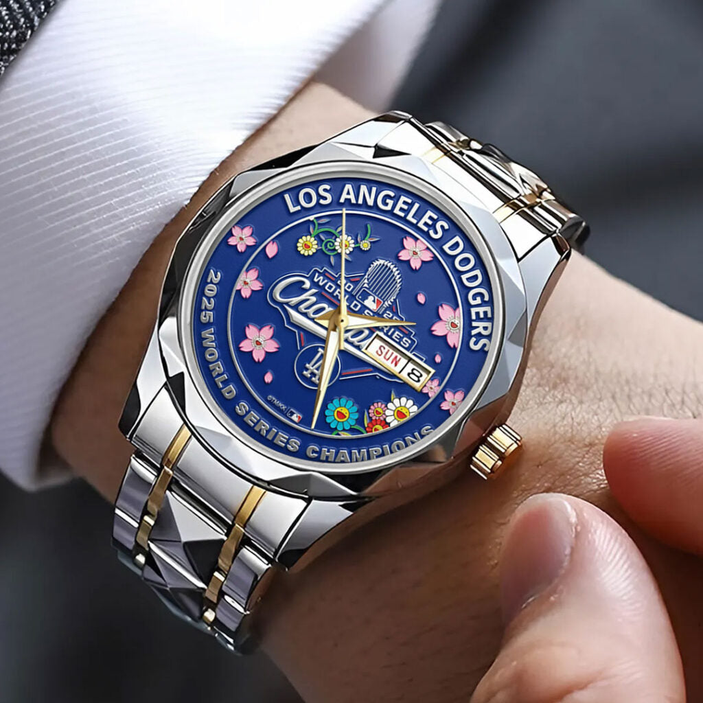 Los Angeles Dodgers Alloy Luxury Quartz Watch - TMTHU1910