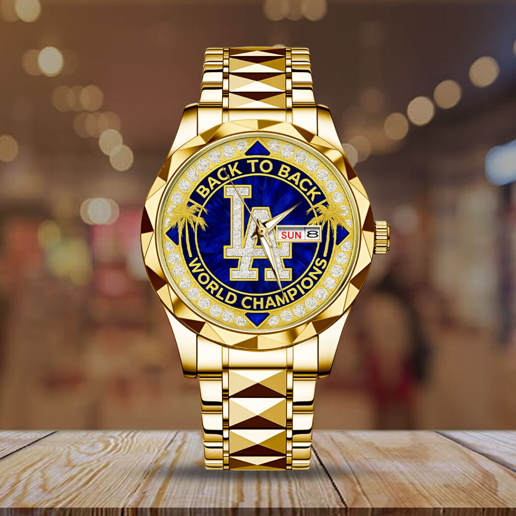 Los Angeles Dodgers Alloy Luxury Quartz Watch - TMTHU1961