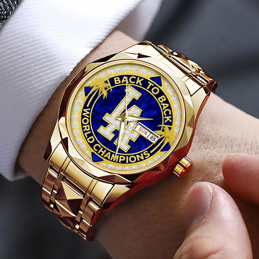 Los Angeles Dodgers Alloy Luxury Quartz Watch - TMTHU1961