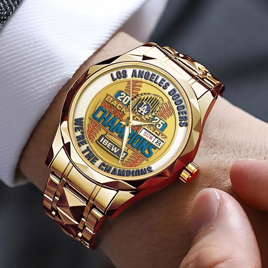 Los Angeles Dodgers Alloy Luxury Quartz Watch - TMTHU2342