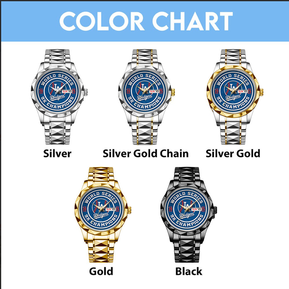 Los Angeles Dodgers World Series 2025 Alloy Luxury Quartz Watch - TANTN18313