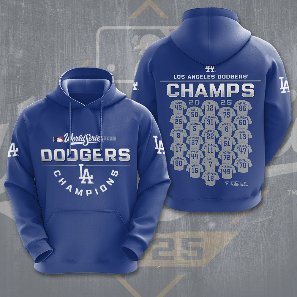 Los Angeles Dodgers 3D Apparel – TMTHU1850
