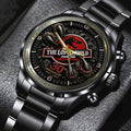 The Lost World: Jurassic Park 30th Anniversary Black Stainless Steel Watch - TMTHU8706