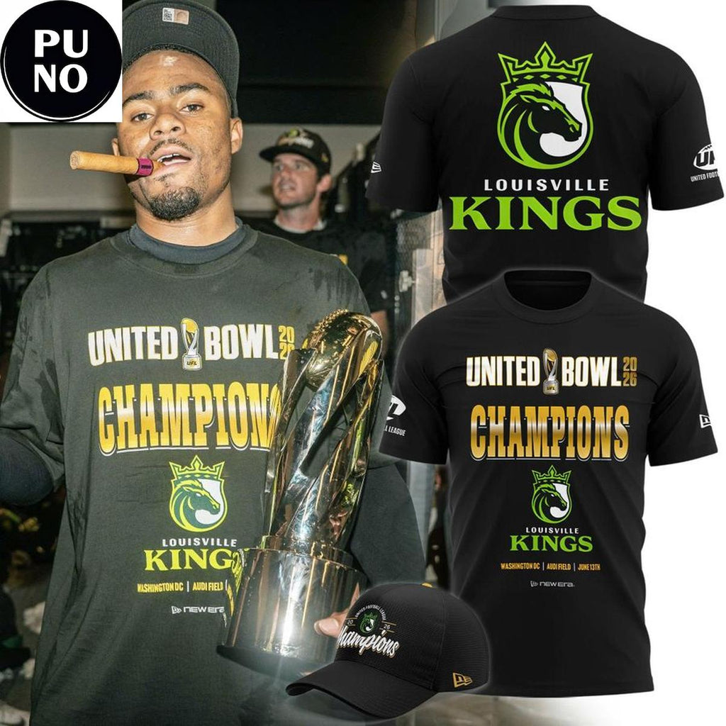Louisville Kings 2026 United Bowl Champions Shirt