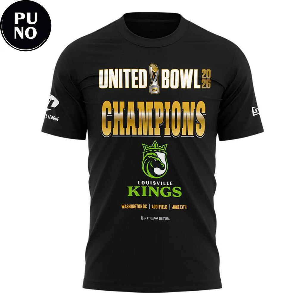 Louisville Kings 2026 United Bowl Champions Shirt
