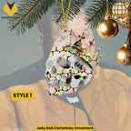 Jelly Roll Christmas Ornament