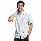 Luigi Mangione Model Floral Shirt