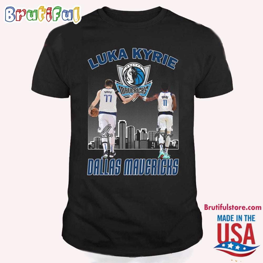 Luka Kyrie Dallas Mavericks Basketballw T Shirt