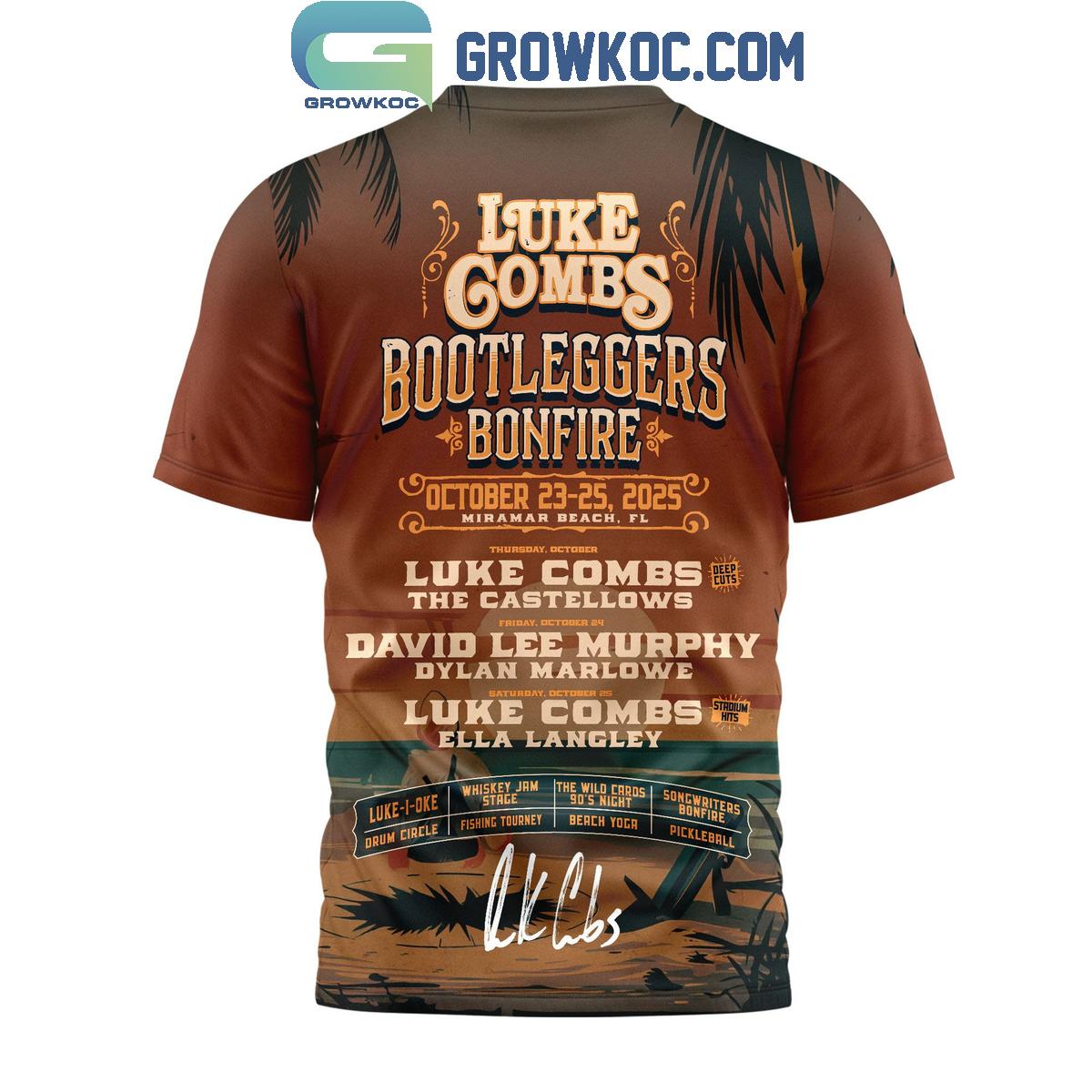 Luke Combs Bootleggers Bonfire Shirt