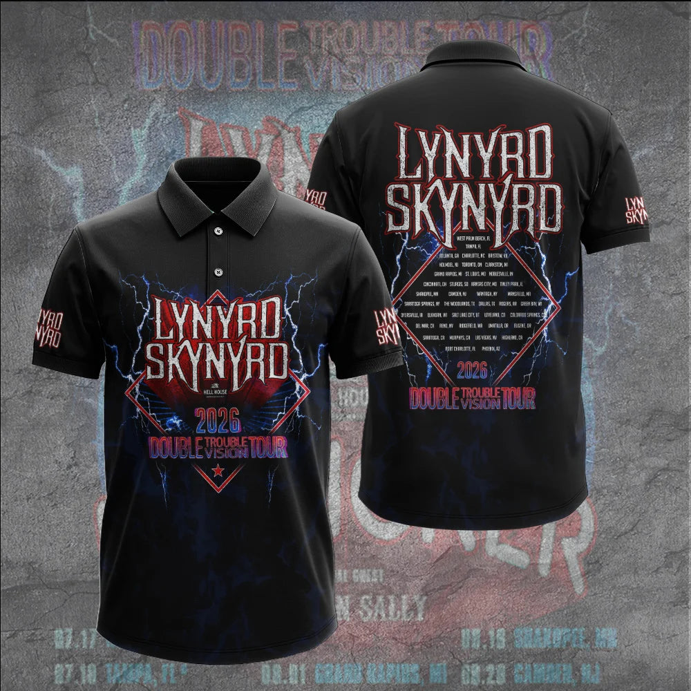 Lynyrd Skynyrd Tour 2026 3D Apparel – GNE8276