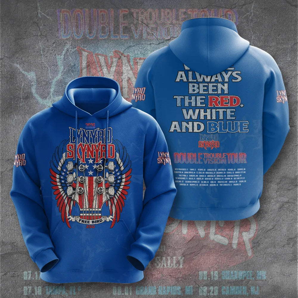 Lynyrd Skynyrd Tour 2026 3D Apparel – GNE8278