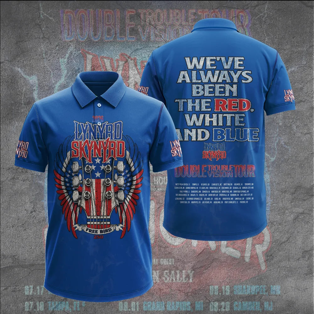 Lynyrd Skynyrd Tour 2026 3D Apparel – GNE8278