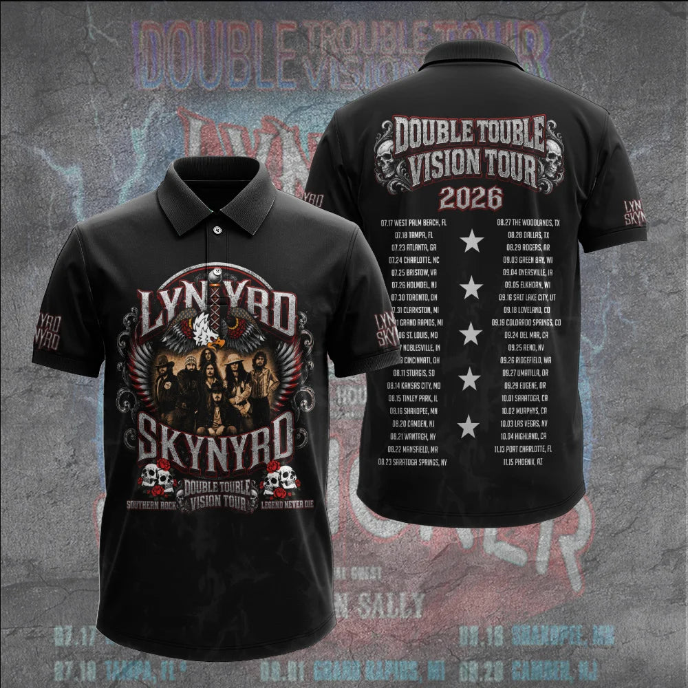 Lynyrd Skynyrd Tour 2026 3D Apparel – GNE8312