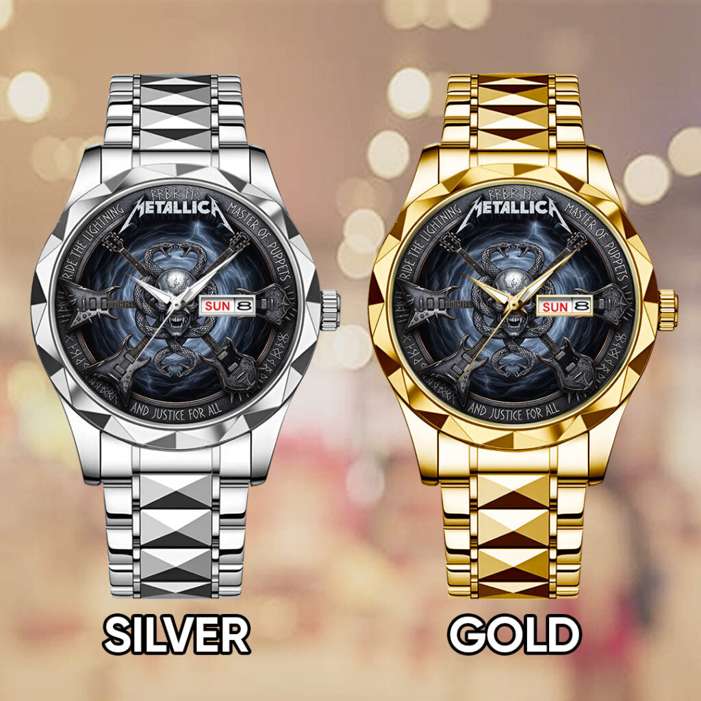 Metallica Alloy Luxury Quartz Watch - MAITM14478