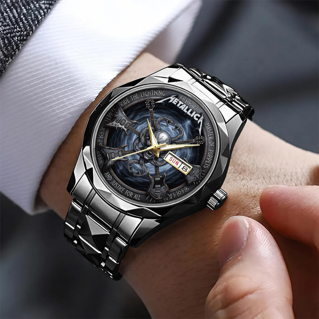 Metallica Alloy Luxury Quartz Watch - MAITM14478
