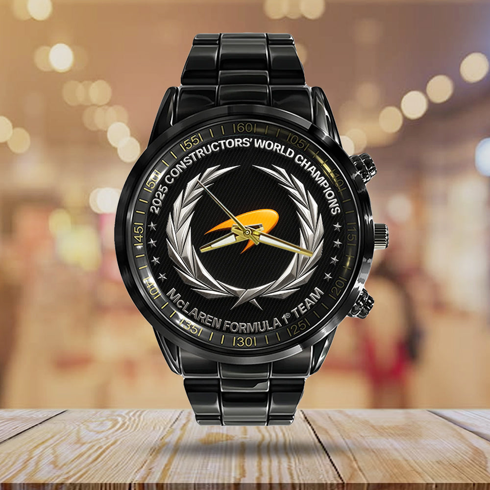 McLaren Black Stainless Steel Watch - TMTHU1318
