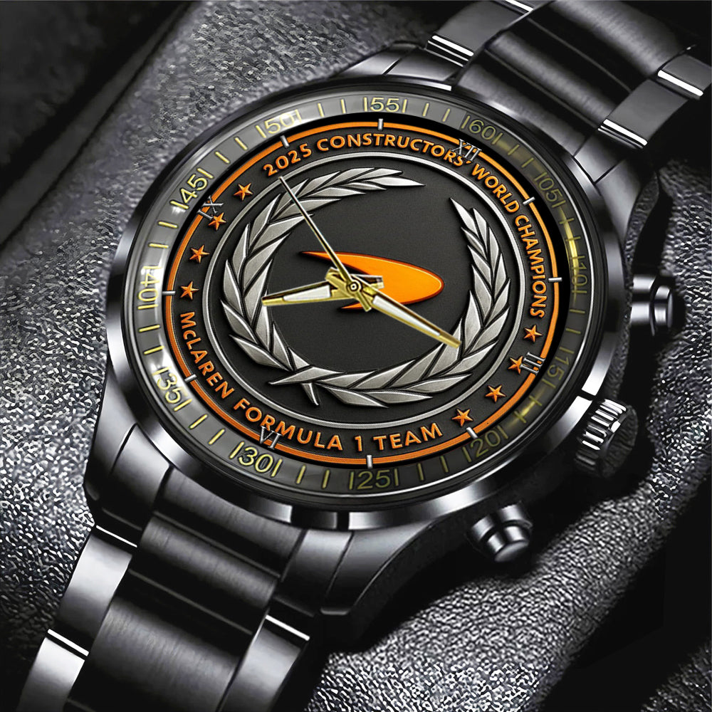 McLaren Black Stainless Steel Watch - TMTHU1370