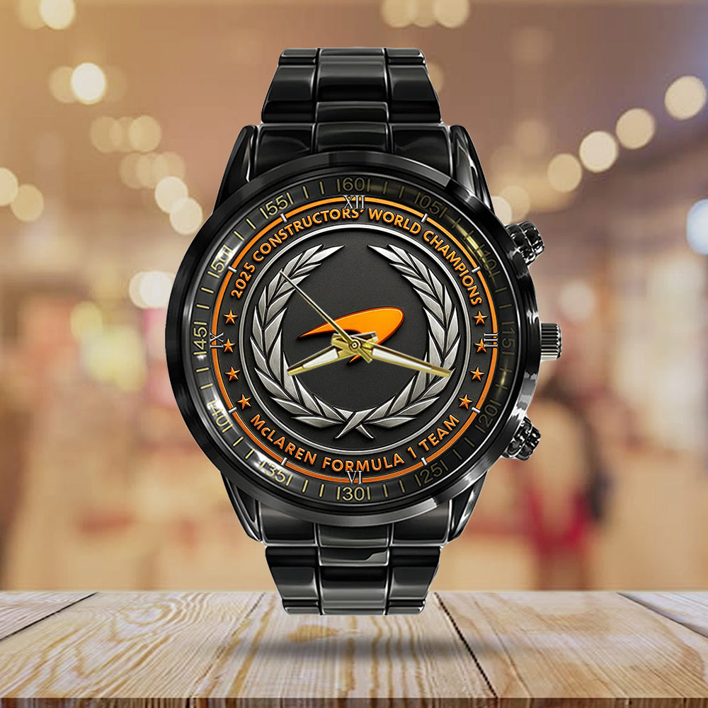 McLaren Black Stainless Steel Watch - TMTHU1370