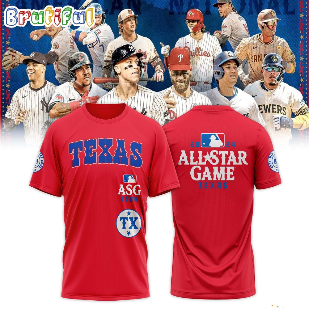 MLB All Star 2024 ASG Texas Custom T Shirt