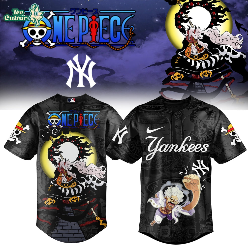 MLB All Team x One Piece Imu Anime Limited Edition Jersey Version 1