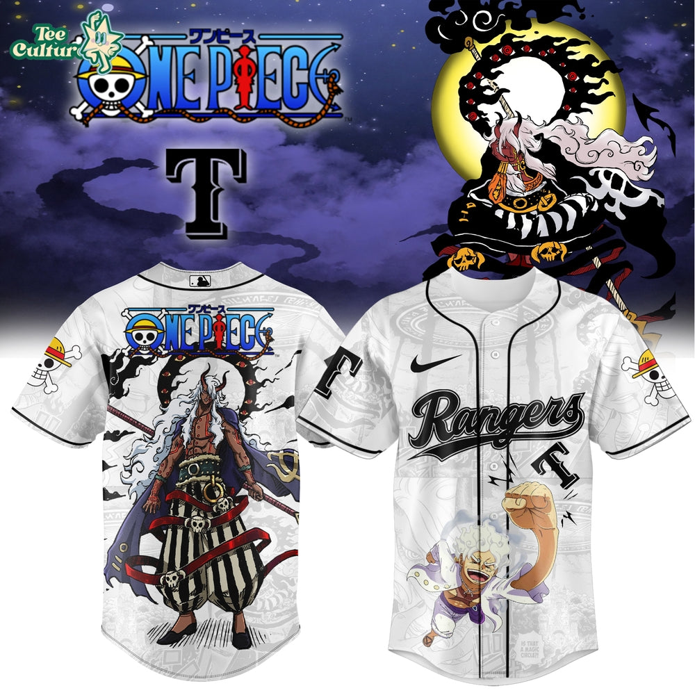 MLB All Team x One Piece Imu Anime Limited Edition Jersey Version 2