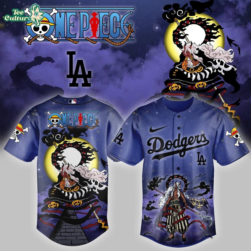 MLB All Team x One Piece Imu Anime Limited Edition Jersey Version 5