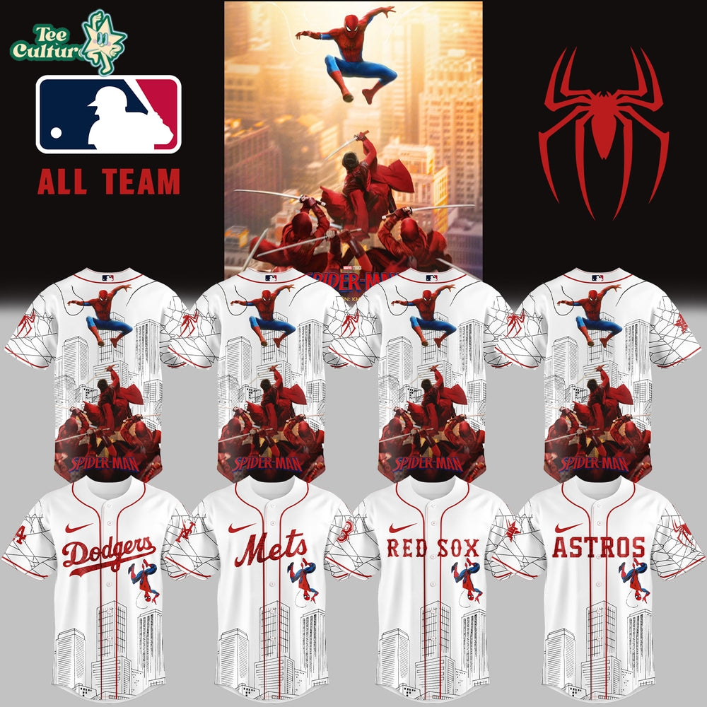 MLB All Teams x Spider Man: Brand New Day Limited Edition – Jersey