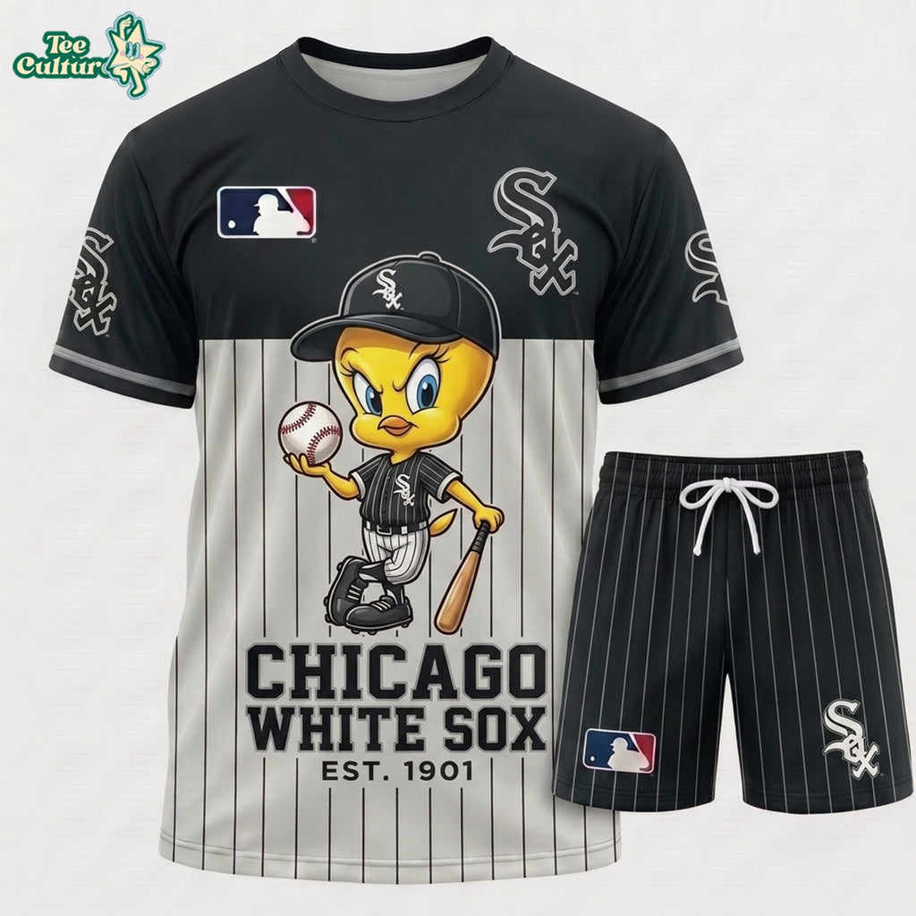 MLB All Teams x Tweety Looney Tunes Jersey Tshirt