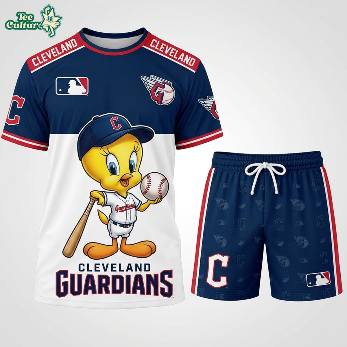 MLB All Teams x Tweety Looney Tunes Jersey Tshirt