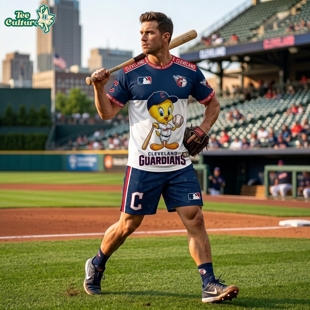 MLB All Teams x Tweety Looney Tunes Jersey Tshirt