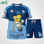 MLB All Teams x Tweety Looney Tunes Jersey Tshirt