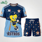 MLB All Teams x Tweety Looney Tunes Jersey Tshirt