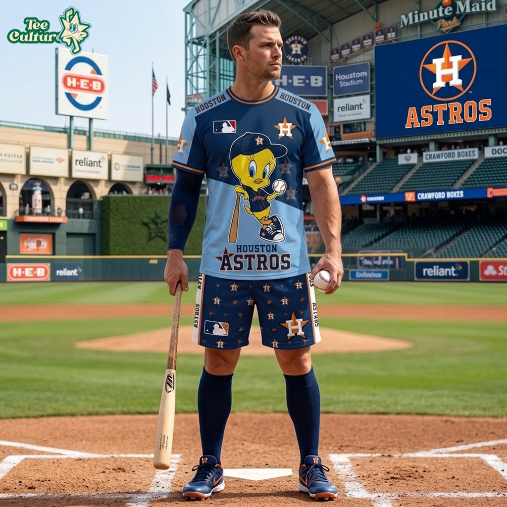 MLB All Teams x Tweety Looney Tunes Jersey Tshirt