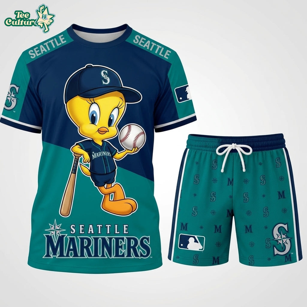 MLB All Teams x Tweety Looney Tunes Jersey Tshirt