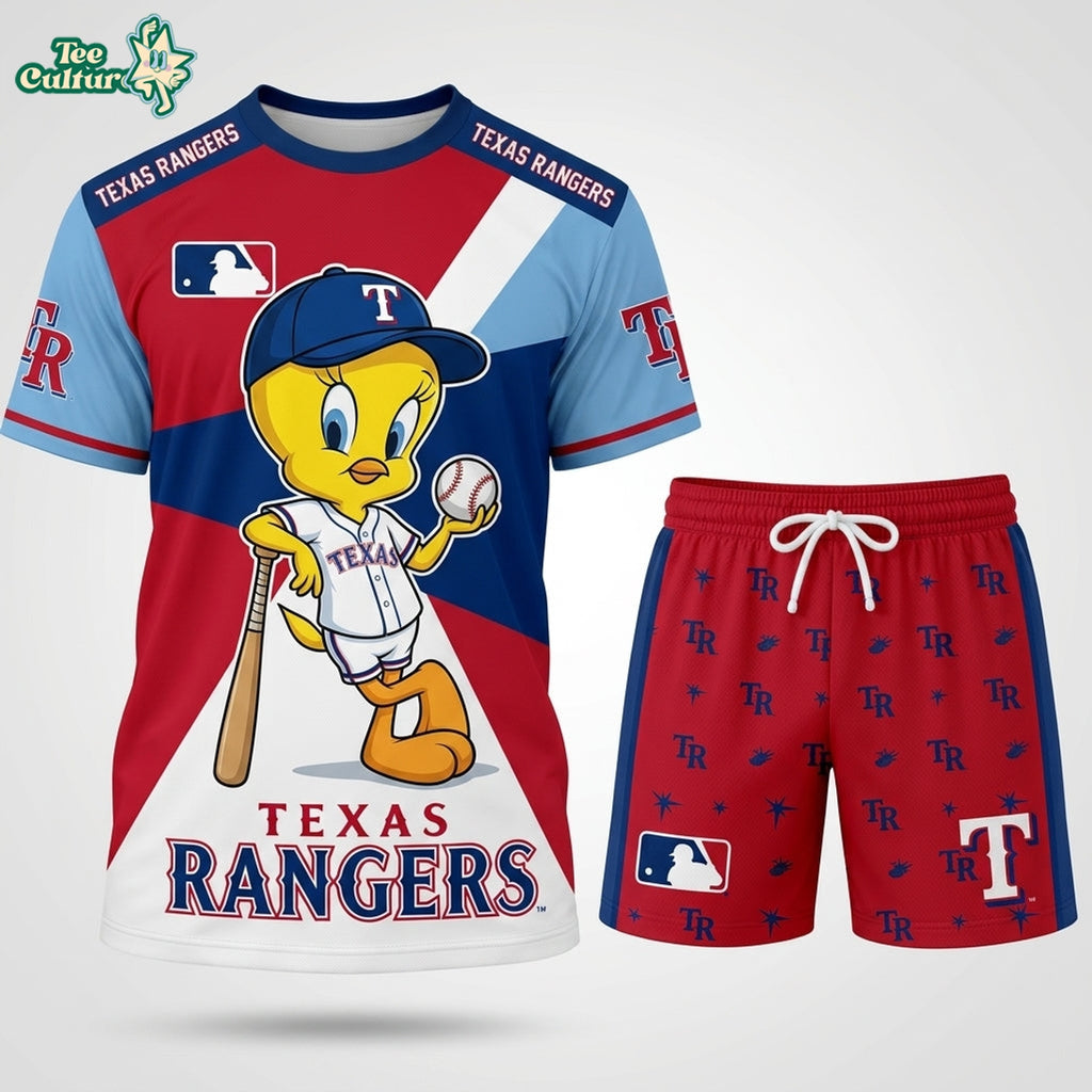 MLB All Teams x Tweety Looney Tunes Jersey Tshirt