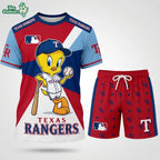 MLB All Teams x Tweety Looney Tunes Jersey Tshirt