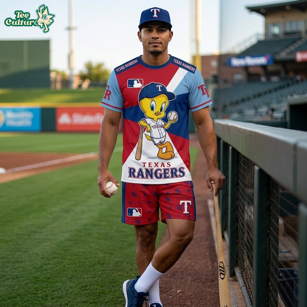 MLB All Teams x Tweety Looney Tunes Jersey Tshirt