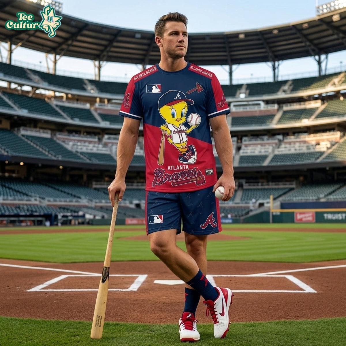 MLB All Teams x Tweety Looney Tunes Jersey Tshirt